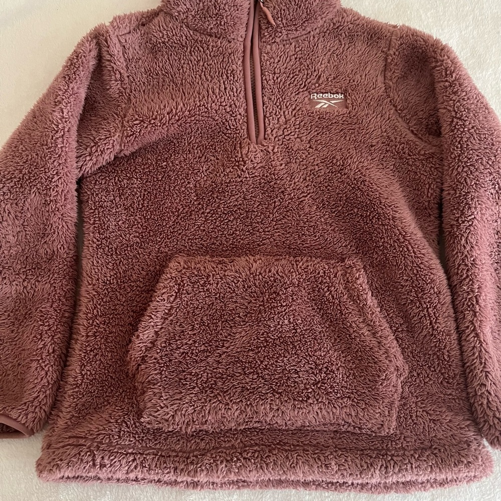 Reebok Kids' Purple Fleece Pullover